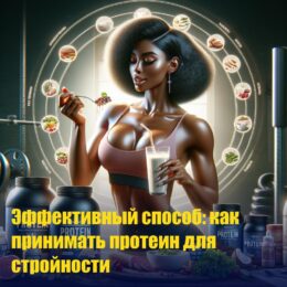Эффективный способ: как принимать протеин для стройности
