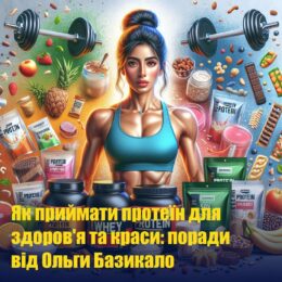 Як приймати протеїн для здоров’я та краси: поради від Ольги Базикало