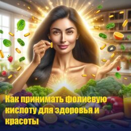 Как принимать фолиевую кислоту для здоровья и красоты