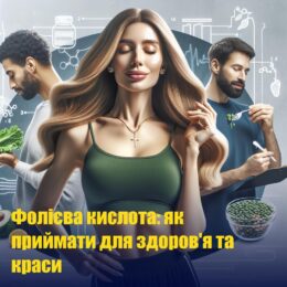 Фолієва кислота: як приймати для здоров’я та краси