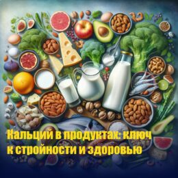Кальций в продуктах: ключ к стройности и здоровью