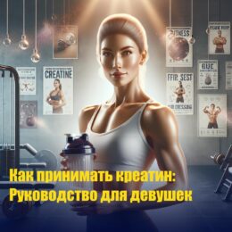 Как принимать креатин: Руководство для девушек