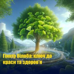 Гінкго білоба: ключ до краси та здоров’я