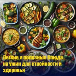 Легкие и полезные блюда на ужин для стройности и здоровья