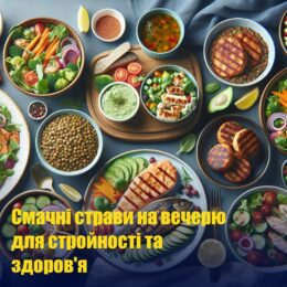 Смачні страви на вечерю для стройності та здоров’я