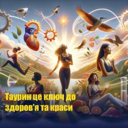 Таурин це ключ до здоров’я та краси