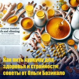 Как пить куркуму для здоровья и стройности: советы от Ольги Базикало