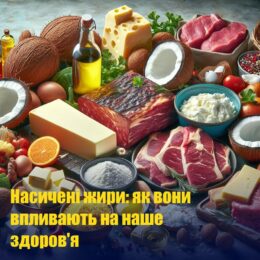 Насичені жири: як вони впливають на наше здоров’я