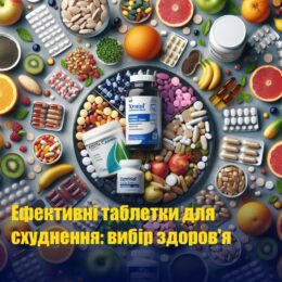 Ефективні таблетки для схуднення: вибір здоров’я