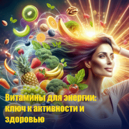 Витамины для энергии: ключ к активности и здоровью