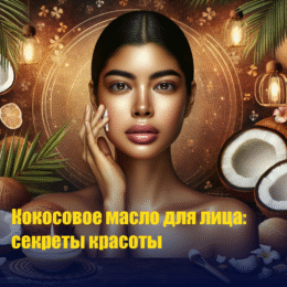 Кокосовое масло для лица: секреты красоты