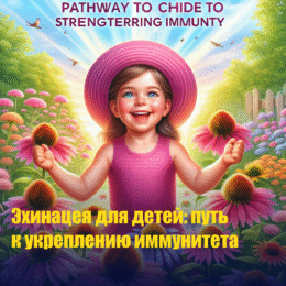 Эхинацея для детей: путь к укреплению иммунитета