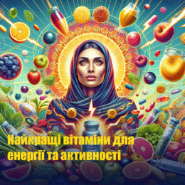 Найкращі вітаміни для енергії та активності