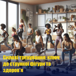 Силові тренування: ключ до стрункої фігури та здоров’я