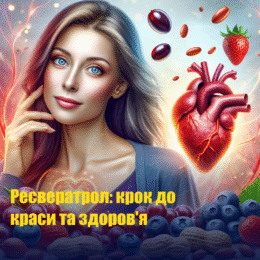 Ресвератрол: крок до краси та здоров’я