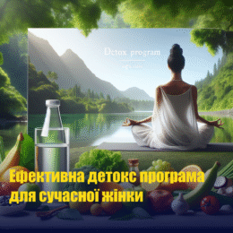 Детокс програма для жінок – науковий підхід нутриціолога